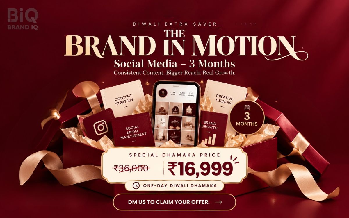 Social media 3 months Diwali Dhamaka offer